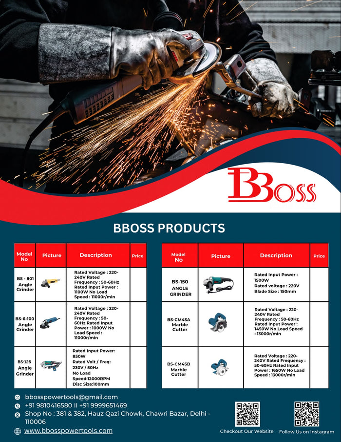 BBoss product catalogue
