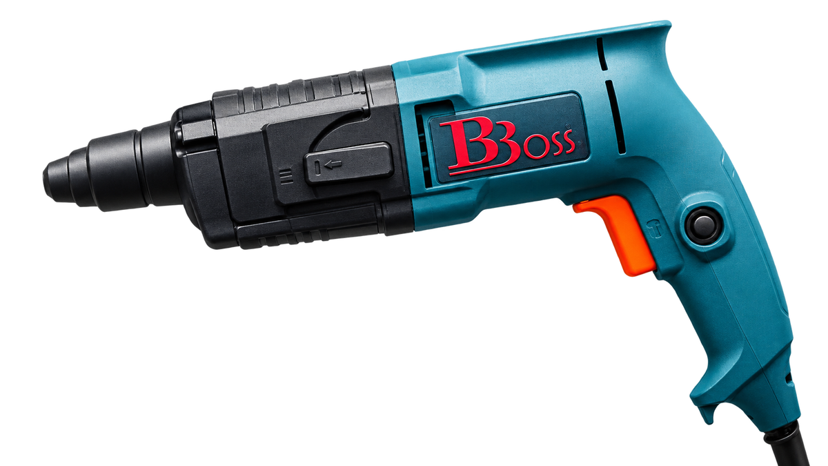 BBOSS power tool with 1200W rated input power, 220V voltage, 50/60Hz frequency, and 850 RPM speed.